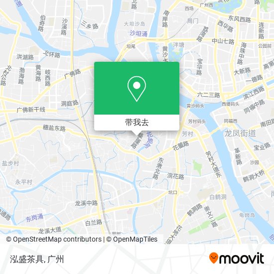 泓盛茶具地图