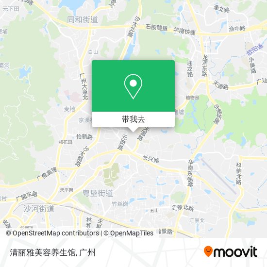 清丽雅美容养生馆地图