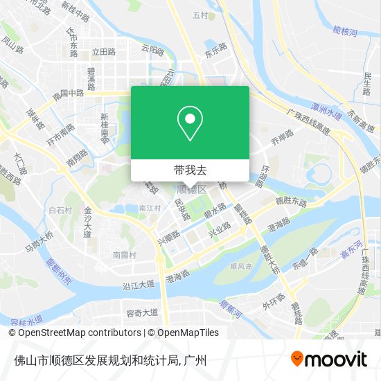 佛山市顺德区发展规划和统计局地图
