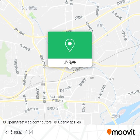 金南磁塑地图