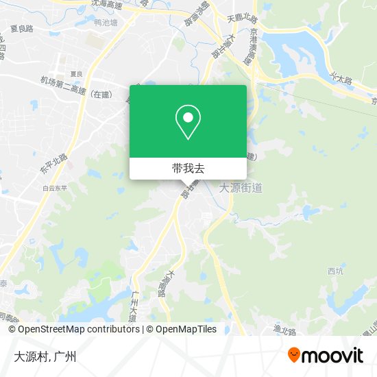 大源村地图