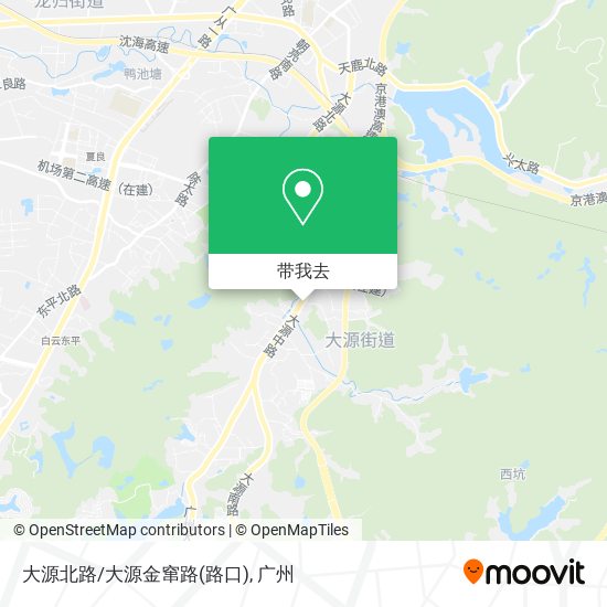 大源北路/大源金窜路(路口)地图