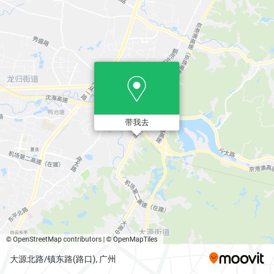 大源北路/镇东路(路口)地图