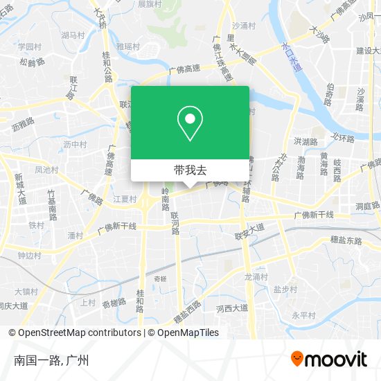 南国一路地图