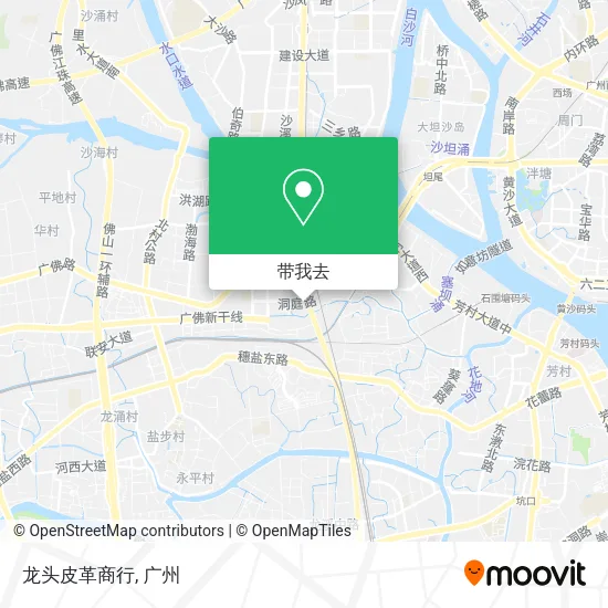龙头皮革商行地图