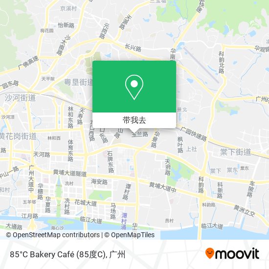 85°C Bakery Café (85度C)地图