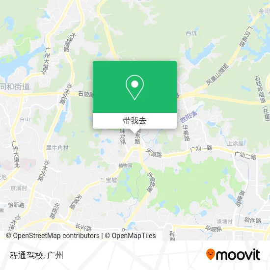 程通驾校地图