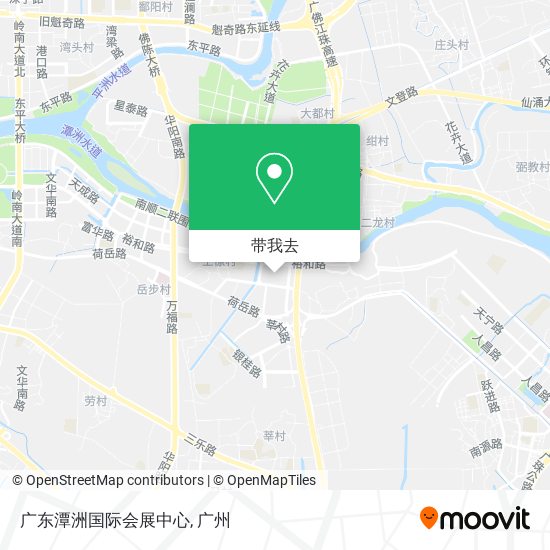 广东潭洲国际会展中心地图