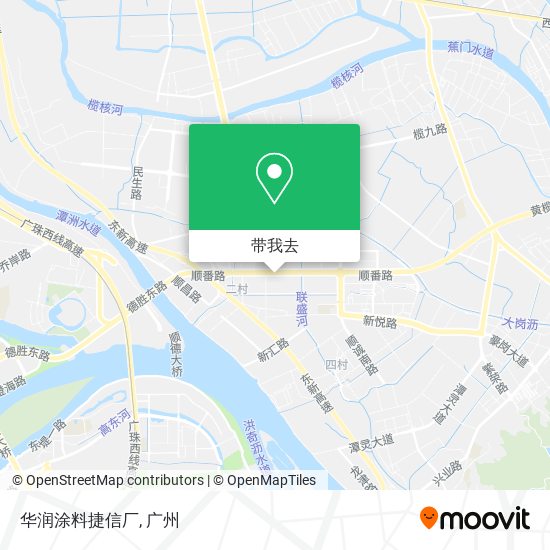 华润涂料捷信厂地图