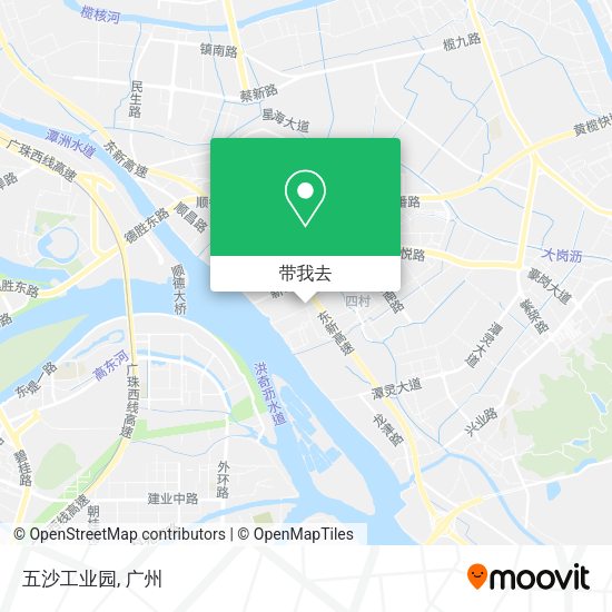 五沙工业园地图
