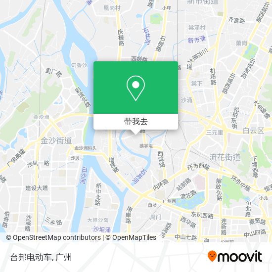 台邦电动车地图