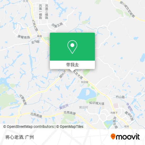 将心老酒地图