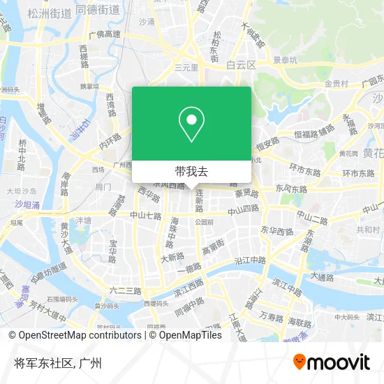 将军东社区地图