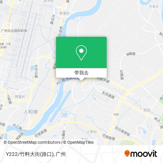 Y222/竹料大街(路口)地图