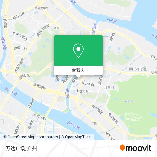 万达广场地图
