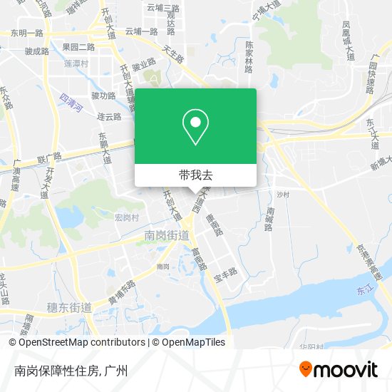 南岗保障性住房地图