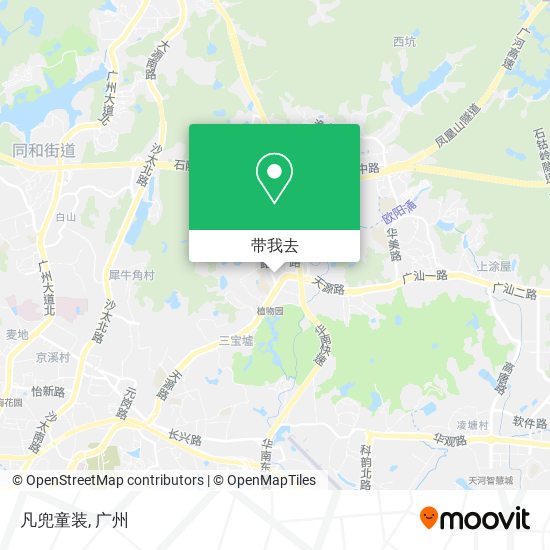 凡兜童装地图