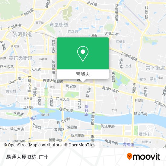 易通大厦-B栋地图