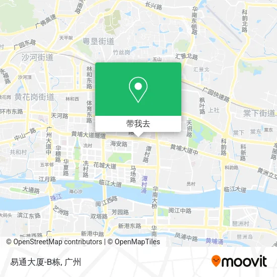 易通大厦-B栋地图