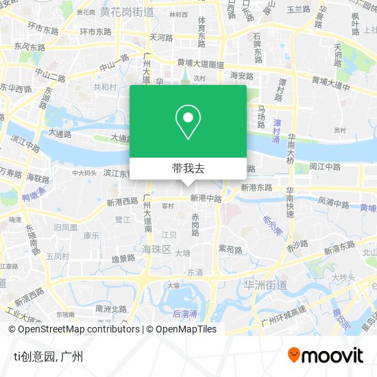 ti创意园地图