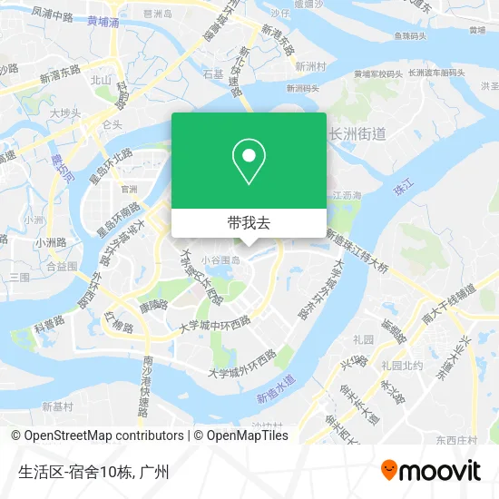 生活区-宿舍10栋地图
