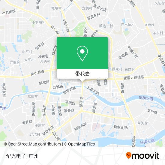 华光电子地图