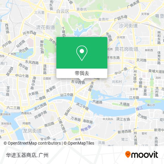 华进玉器商店地图