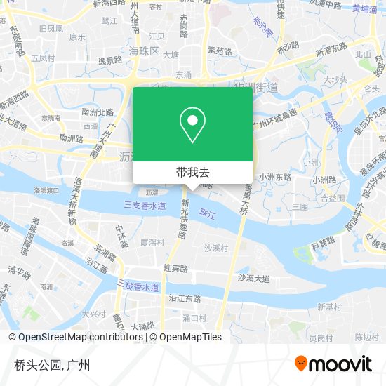 桥头公园地图