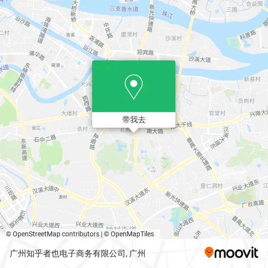 广州知乎者也电子商务有限公司地图