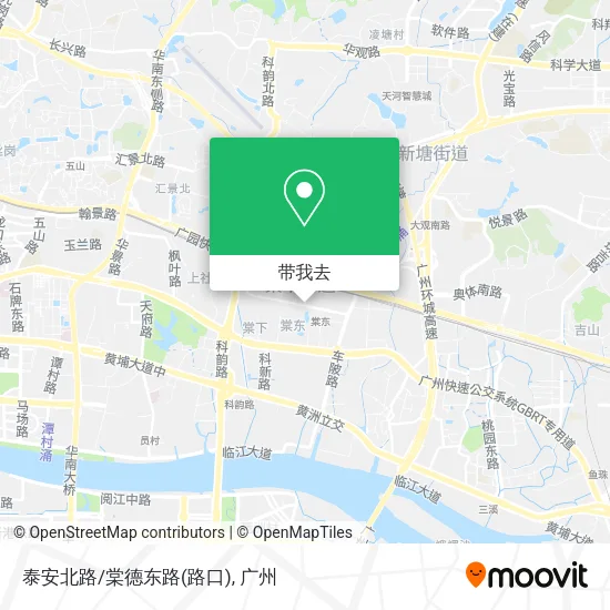 泰安北路/棠德东路(路口)地图