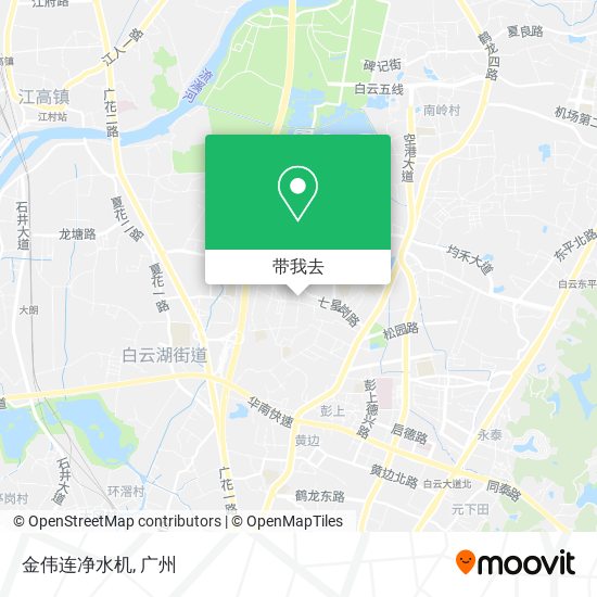 金伟连净水机地图