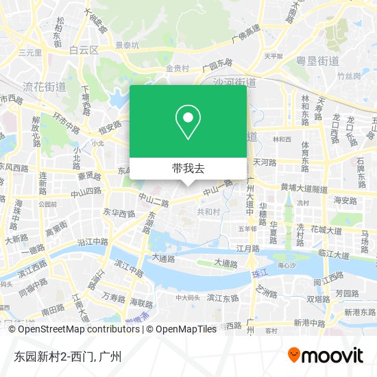 东园新村2-西门地图