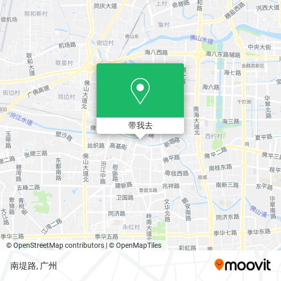 南堤路地图