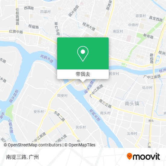 南堤三路地图
