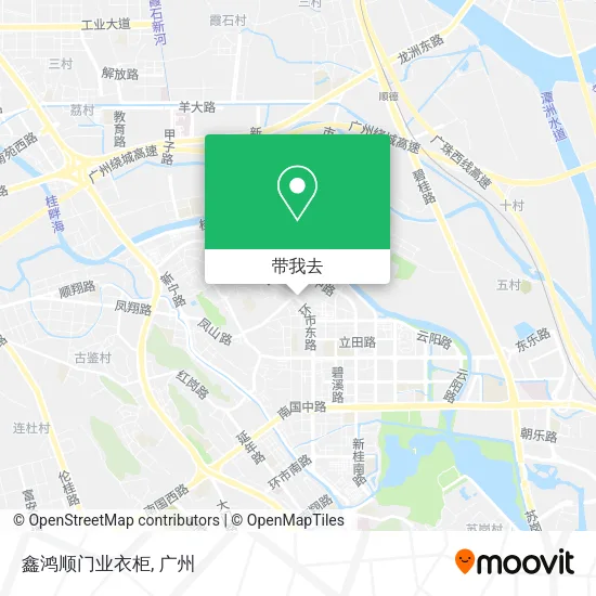 鑫鸿顺门业衣柜地图