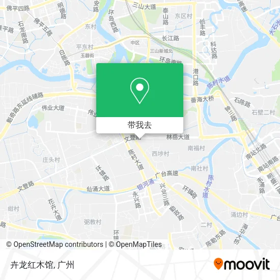 卉龙红木馆地图