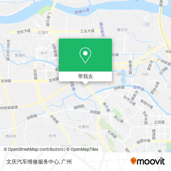 文庆汽车维修服务中心地图