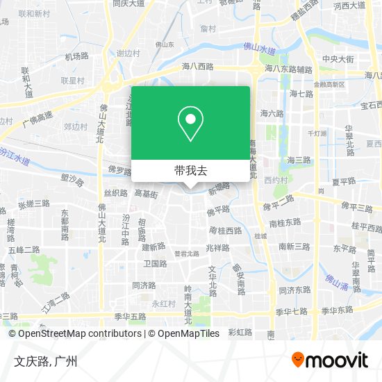文庆路地图