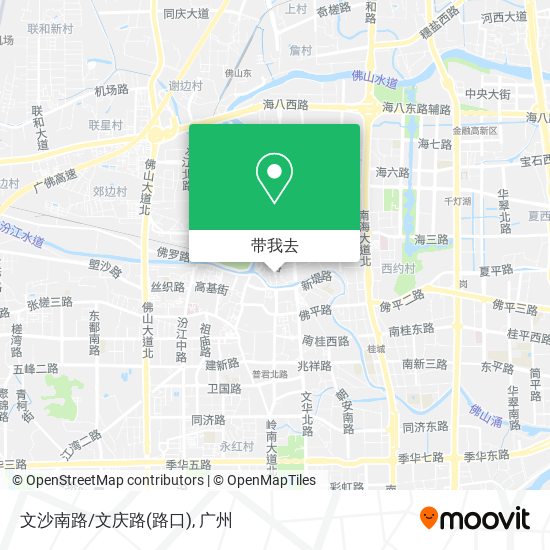 文沙南路/文庆路(路口)地图