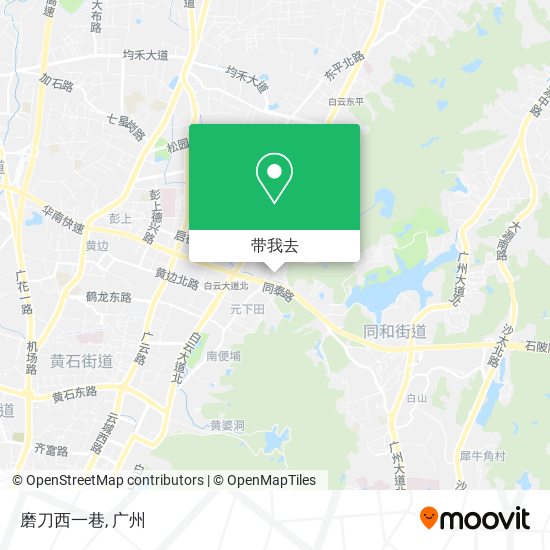 磨刀西一巷地图
