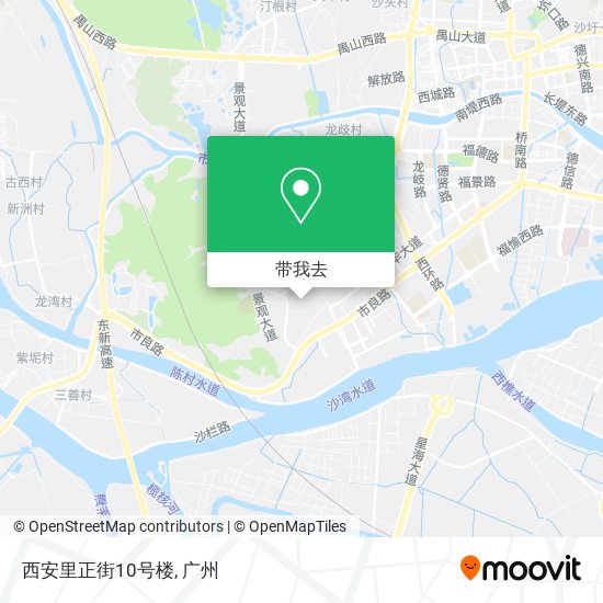 西安里正街10号楼地图
