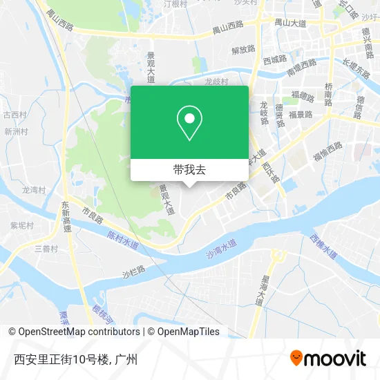 西安里正街10号楼地图