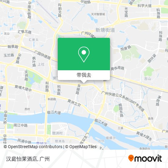 汉庭怡莱酒店地图