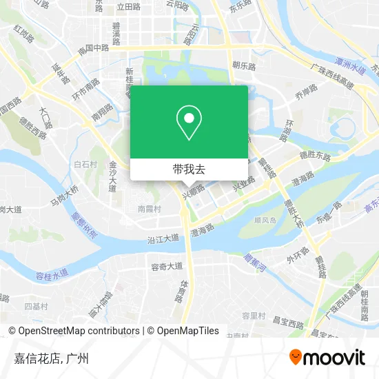 嘉信花店地图