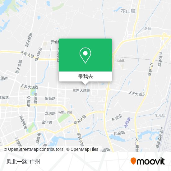 凤北一路地图
