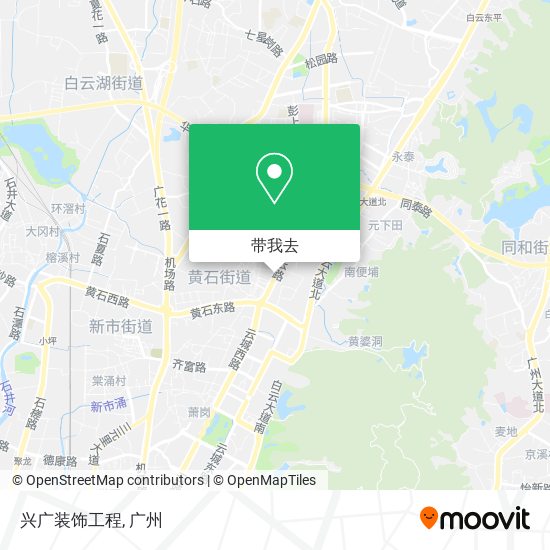 兴广装饰工程地图