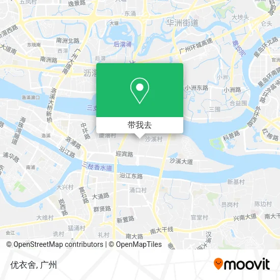 优衣舍地图