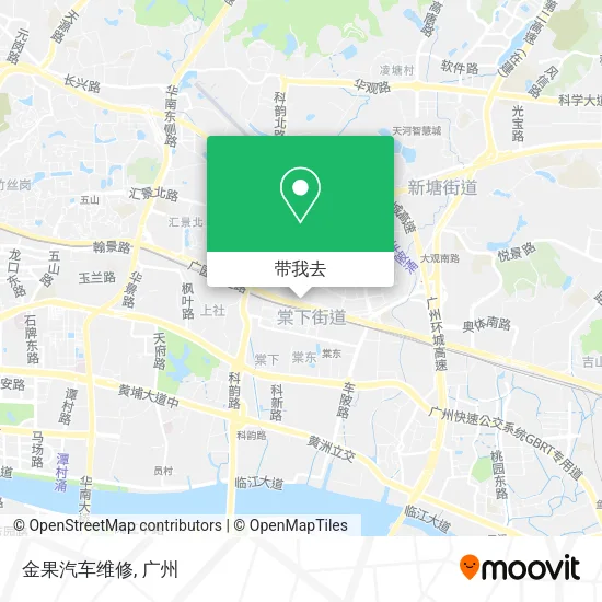 金果汽车维修地图