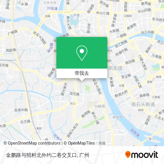 金鹏路与招村北外约二巷交叉口地图
