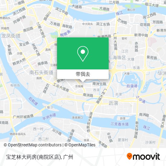 宝芝林大药房(南院区店)地图